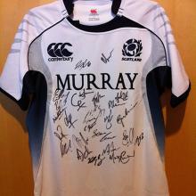 Scotland Signed Rugby Top